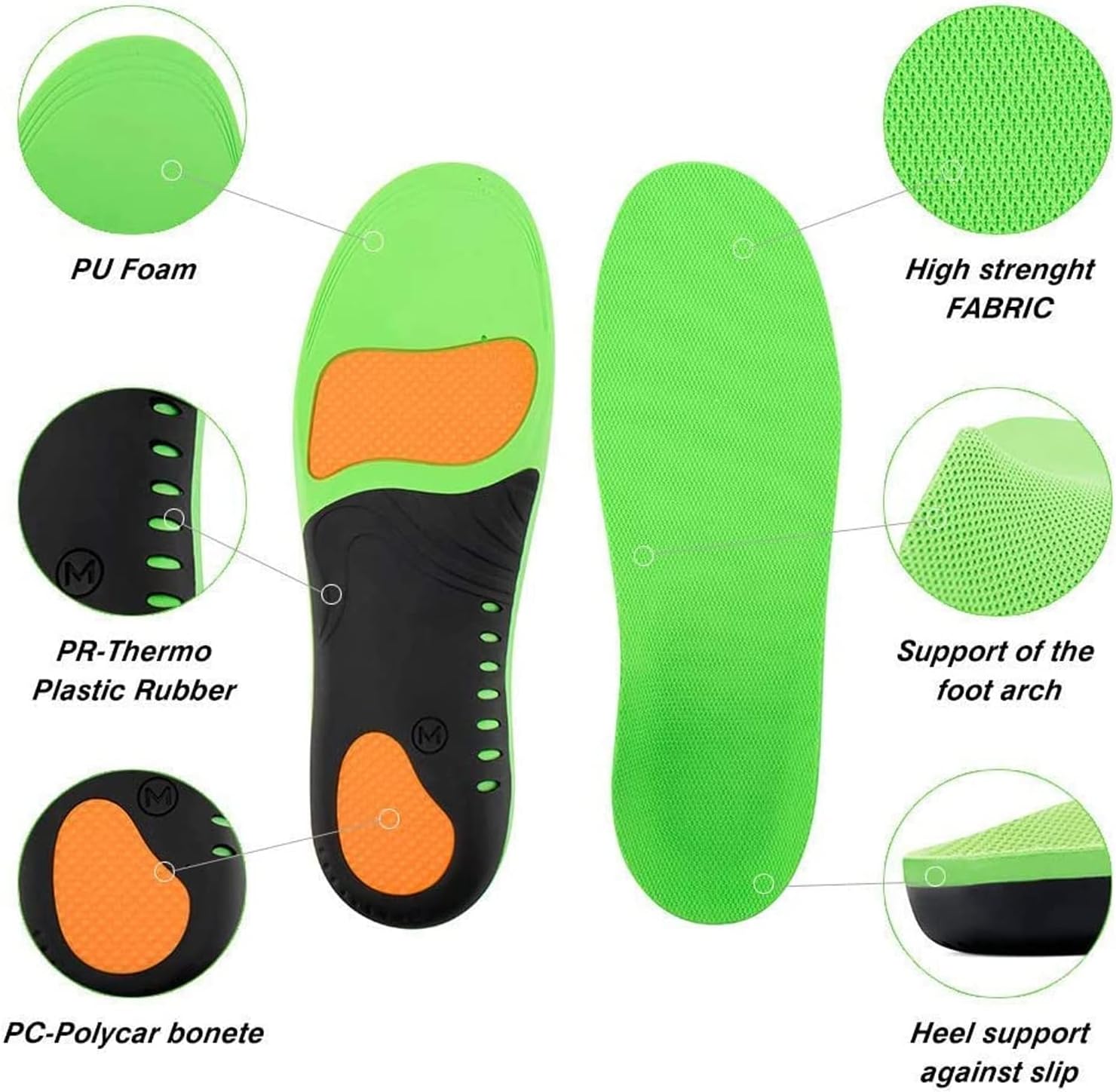 StrideGuard 3-Way Support Insoles