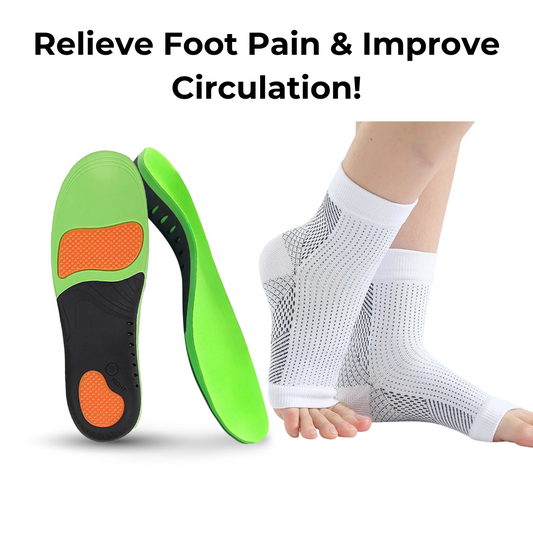 Complete Foot Pain Relief Package — Everything You Need to Walk Comfortably All Day